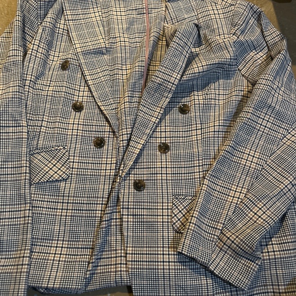 Plaid Suit Jacket - Picture 1 of 2